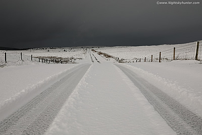 Moneyneany Aerial Snow Scenes - Jan 7th 2022